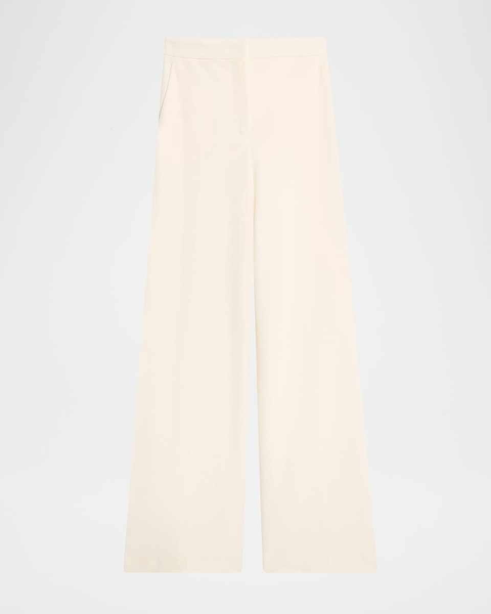 Ponte Wide Leg Trousers